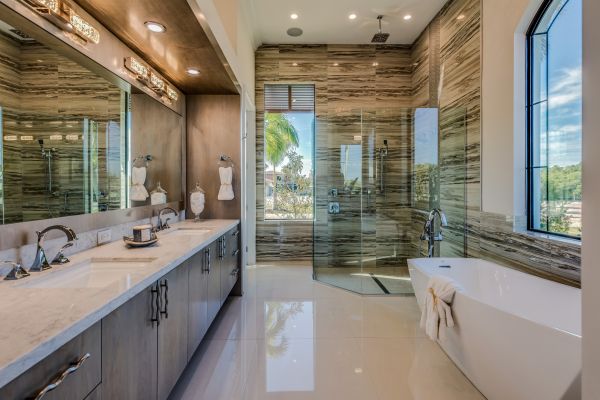 Cost of Luxury Bathroom Remodeling in Sylvania