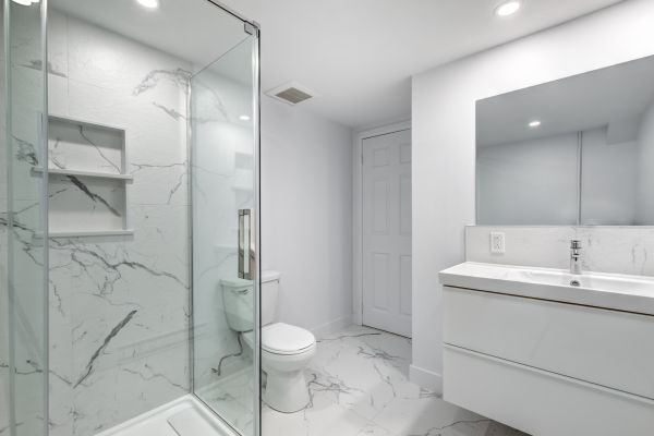 Basement Bathroom Installation in Sylvania