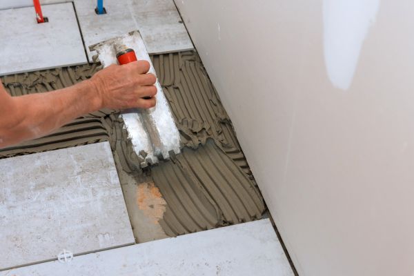 Bathroom Floor Renovation in Sylvania