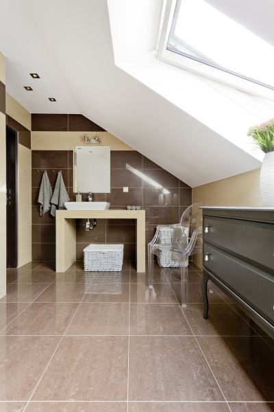 Attic Bathroom Installation in Sylvania