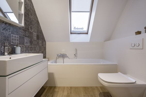 Attic Bathroom Construction in Sylvania