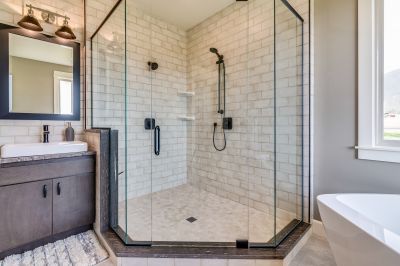 Glass Shower with Frame