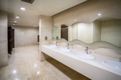 Modern Bathroom with Smart Fixtures